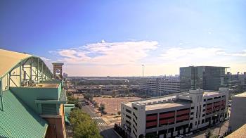 Weather camera view of Minute Maid Park.