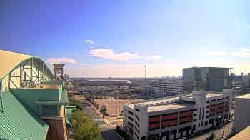 Weather camera view of Minute Maid Park.