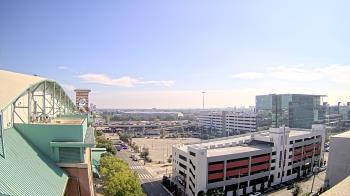 Weather camera view of Minute Maid Park.