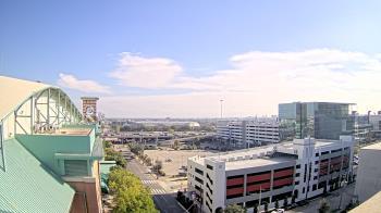 Weather camera view of Minute Maid Park.