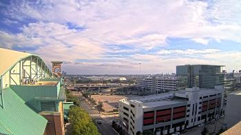 Weather camera view of Minute Maid Park.
