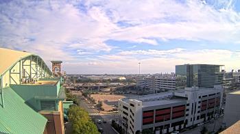 Weather camera view of Minute Maid Park.