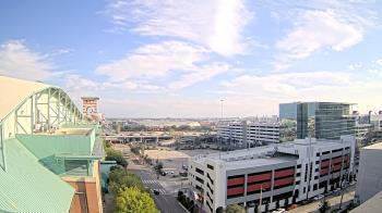 Weather camera view of Minute Maid Park.