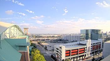 Weather camera view of Minute Maid Park.