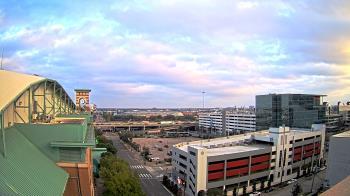 Weather camera view of Minute Maid Park.