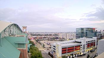 Weather camera view of Minute Maid Park.