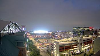 Weather camera view of Minute Maid Park.
