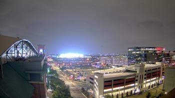Weather camera view of Minute Maid Park.