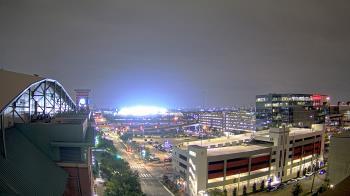 Weather camera view of Minute Maid Park.