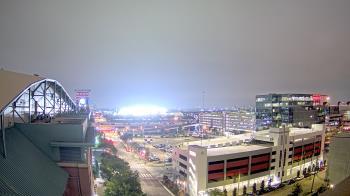 Weather camera view of Minute Maid Park.