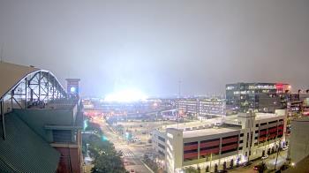 Weather camera view of Minute Maid Park.