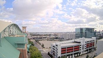 Weather camera view of Minute Maid Park.