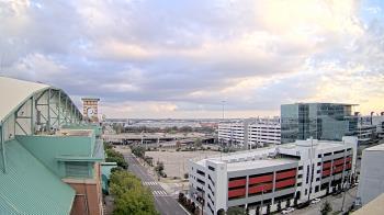 Weather camera view of Minute Maid Park.