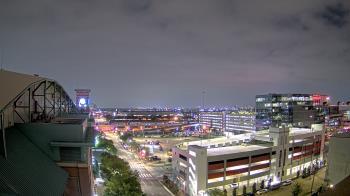 Weather camera view of Minute Maid Park.