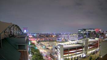 Weather camera view of Minute Maid Park.