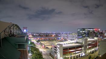 Weather camera view of Minute Maid Park.