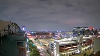 Weather camera view of Minute Maid Park.