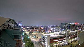 Weather camera view of Minute Maid Park.