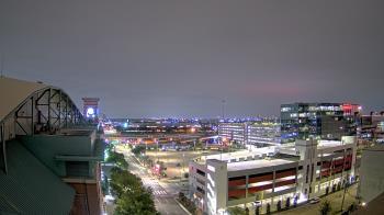 Weather camera view of Minute Maid Park.