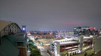 Weather camera view of Minute Maid Park.