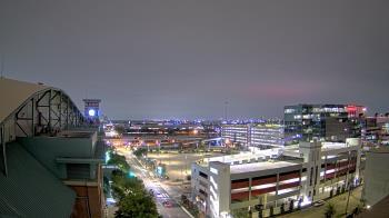 Weather camera view of Minute Maid Park.