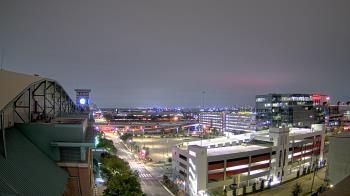 Weather camera view of Minute Maid Park.