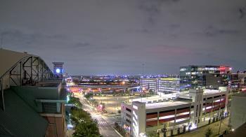 Weather camera view of Minute Maid Park.