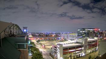 Weather camera view of Minute Maid Park.