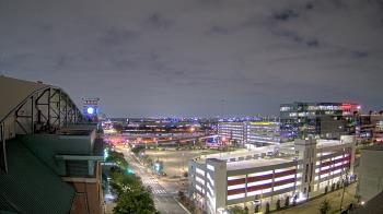 Weather camera view of Minute Maid Park.