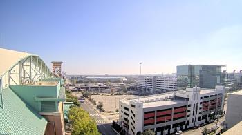 Weather camera view of Minute Maid Park.