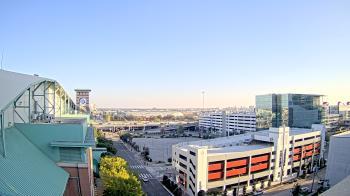 Weather camera view of Minute Maid Park.