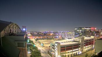 Weather camera view of Minute Maid Park.