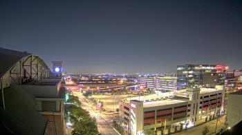 Weather camera view of Minute Maid Park.