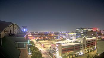 Weather camera view of Minute Maid Park.