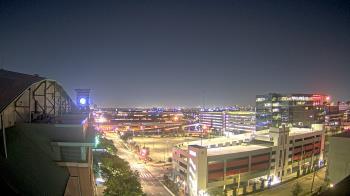 Weather camera view of Minute Maid Park.