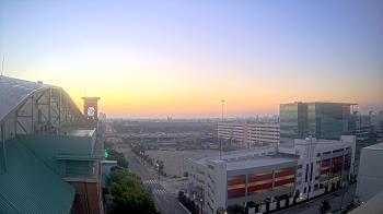 Weather camera view of Minute Maid Park.