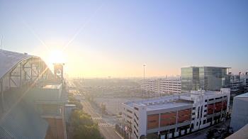 Weather camera view of Minute Maid Park.