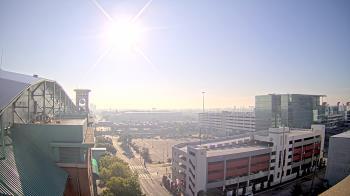 Weather camera view of Minute Maid Park.
