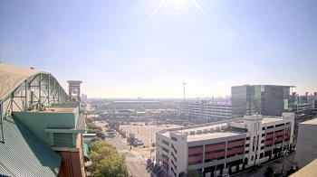 Weather camera view of Minute Maid Park.