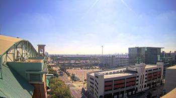 Weather camera view of Minute Maid Park.