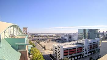 Weather camera view of Minute Maid Park.