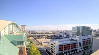 Weather camera view of Minute Maid Park.