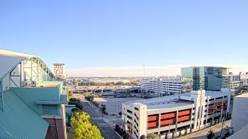 Weather camera view of Minute Maid Park.
