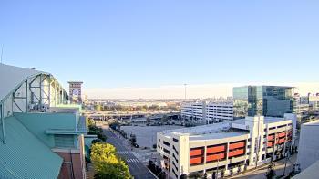 Weather camera view of Minute Maid Park.