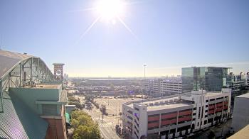 Weather camera view of Minute Maid Park.