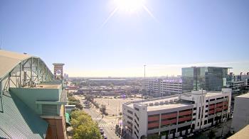 Weather camera view of Minute Maid Park.