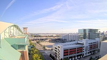 Weather camera view of Minute Maid Park.