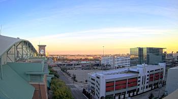 Weather camera view of Minute Maid Park.