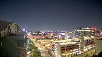 Weather camera view of Minute Maid Park.