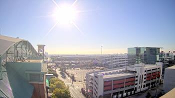 Weather camera view of Minute Maid Park.